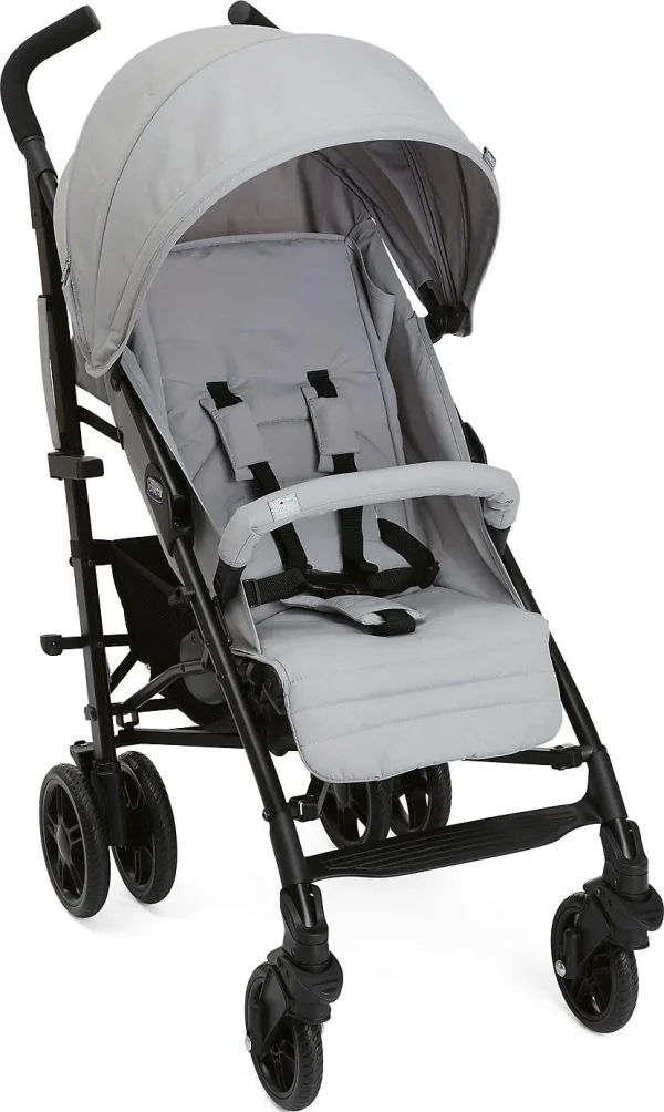 CHICCO Buggy Sportwagen Lite Way4 Grau, Mit Faltbarem Frontbügel 22Kg Traglast,… 1