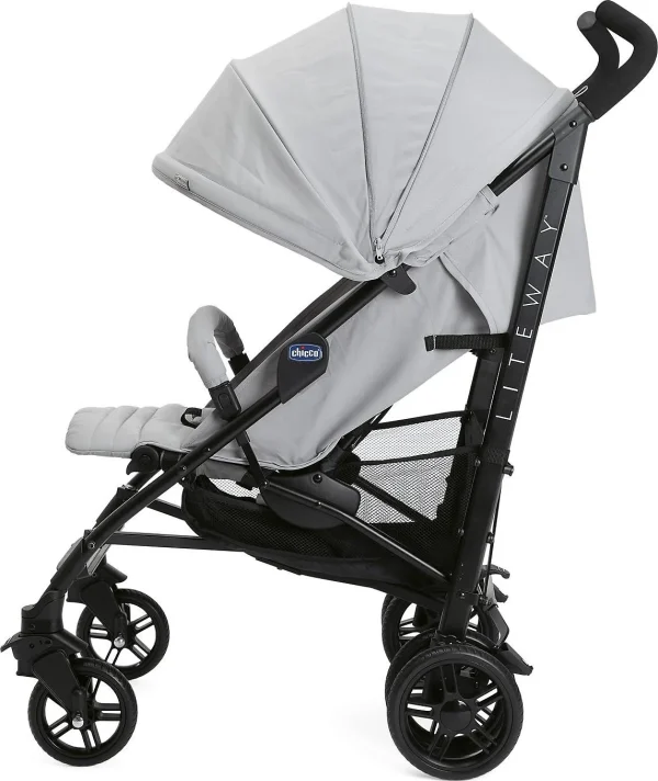 CHICCO Buggy Sportwagen Lite Way4 Grau, Mit Faltbarem Frontbügel 22Kg Traglast,… 4