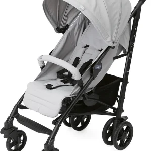 CHICCO Buggy Sportwagen Lite Way4 Grau, Mit Faltbarem Frontbügel 22Kg Traglast,… 22