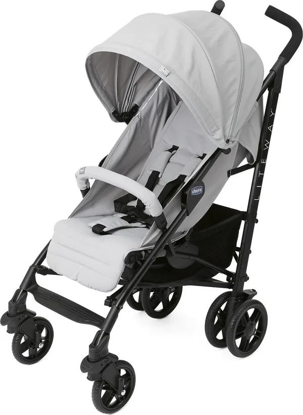 CHICCO Buggy Sportwagen Lite Way4 Grau, Mit Faltbarem Frontbügel 22Kg Traglast,… 7