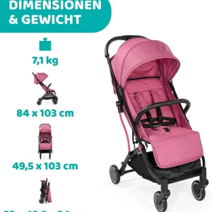 CHICCO Buggy Trolley Me, Rosa 26