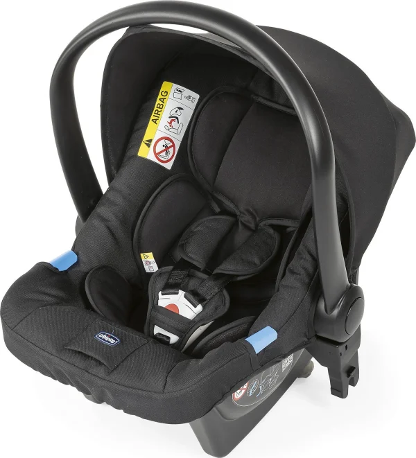 CHICCO Kaily Kindersitz Gr. 0 Gemäß ECE R44/04 Inkl. 3-Punkt-Gurt-Basis 1