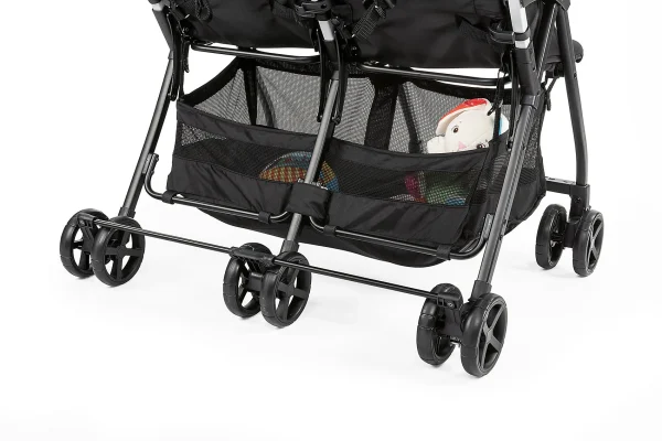 CHICCO Zwillingsbuggy Ohlalà Twin, Silber 5