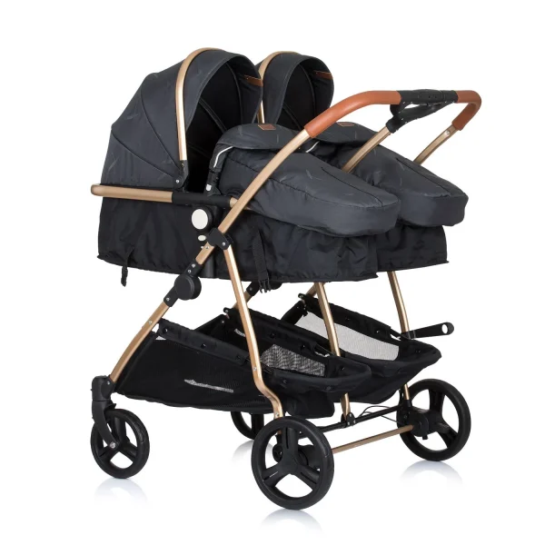 Chipolino Geschwisterkinderwagen Duo Smart In Grau 1