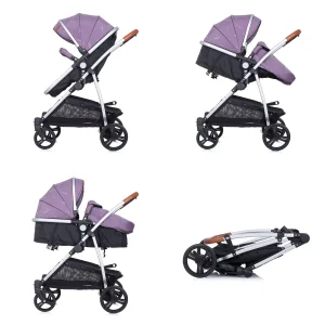 Chipolino Geschwisterkinderwagen Duo Smart In Lila 15