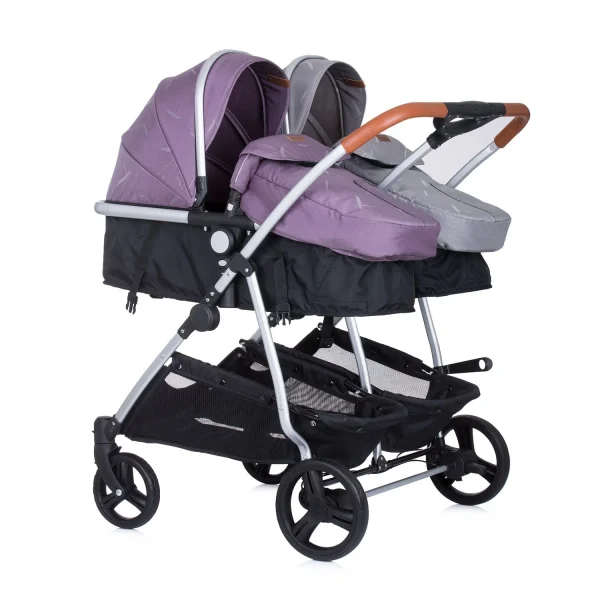 Chipolino Geschwisterkinderwagen Duo Smart In Lila 1