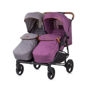 Chipolino Geschwisterkinderwagen Passo Doble In Lila 8