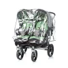 Chipolino Universal Regenschutz Zwillings-Kinderwagen In Weiß 8