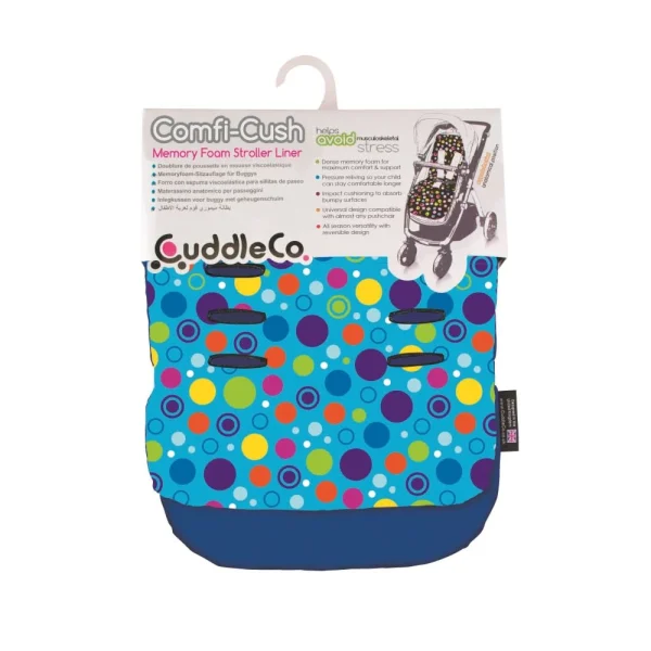 CuddleCo Cumfi Cush- Spot The Dot Buggy Sitzauflage 1