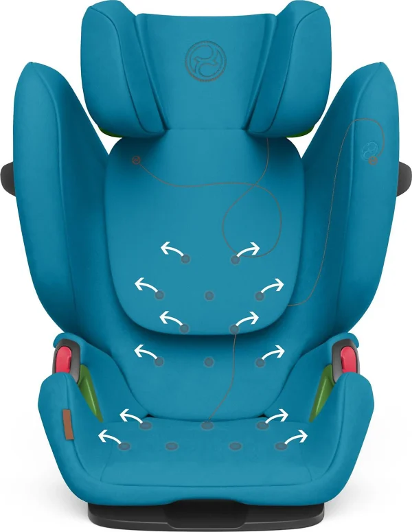 CYBEX Auto-Kindersitz PALLAS G I-Size, Beach Blue 9