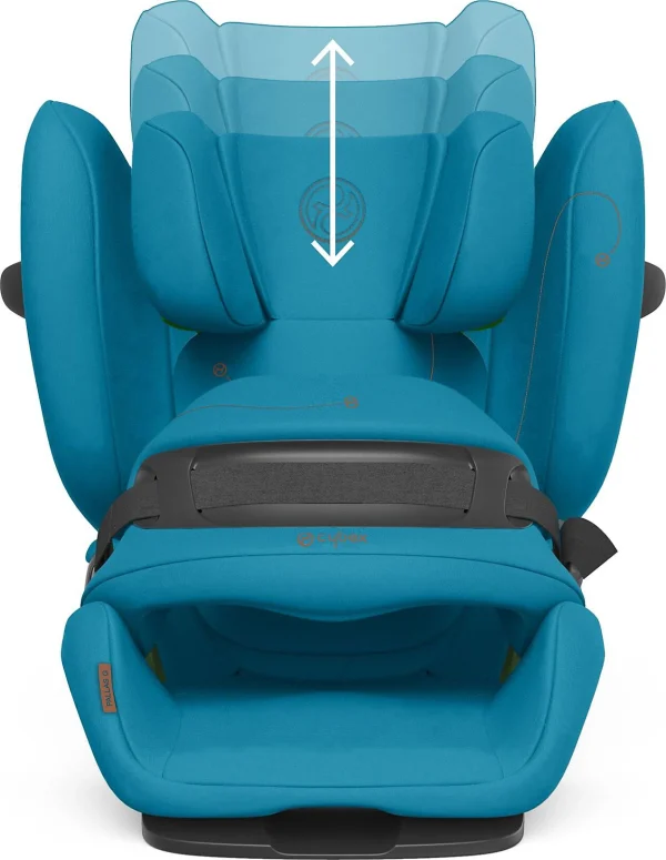 CYBEX Auto-Kindersitz PALLAS G I-Size, Beach Blue 10