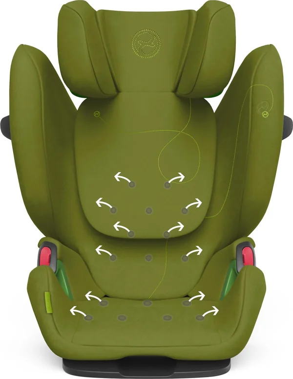 CYBEX Auto-Kindersitz PALLAS G I-Size, Nature Green 9