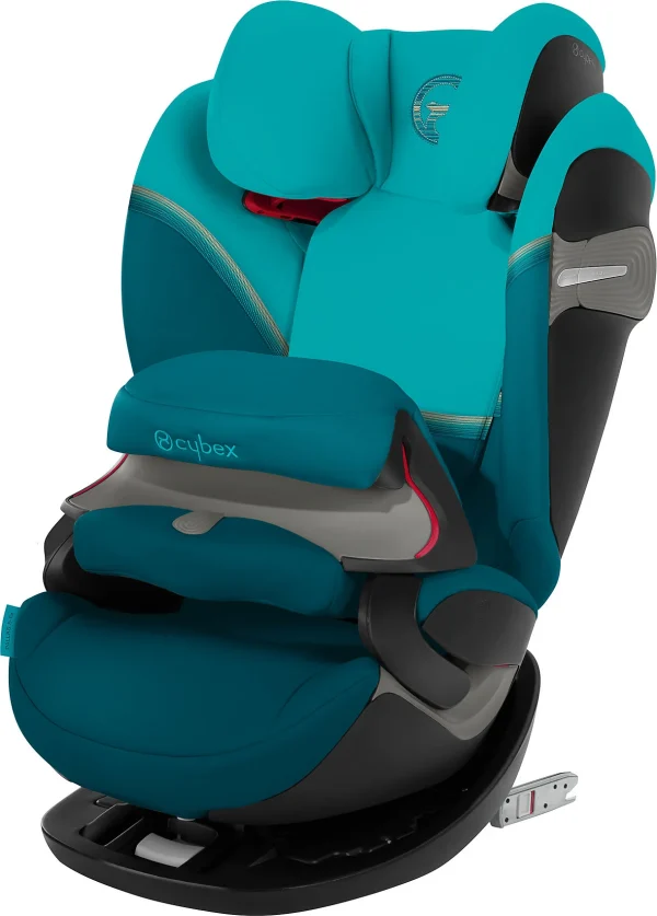 CYBEX Auto-Kindersitz Pallas S-Fix, Gold-Line, River Blue 1