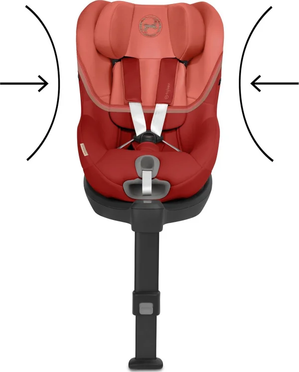 CYBEX Auto-Kindersitz SIRONA S2 I-Size, Hibiscus Red 4