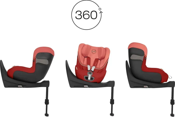 CYBEX Auto-Kindersitz SIRONA S2 I-Size, Hibiscus Red 5