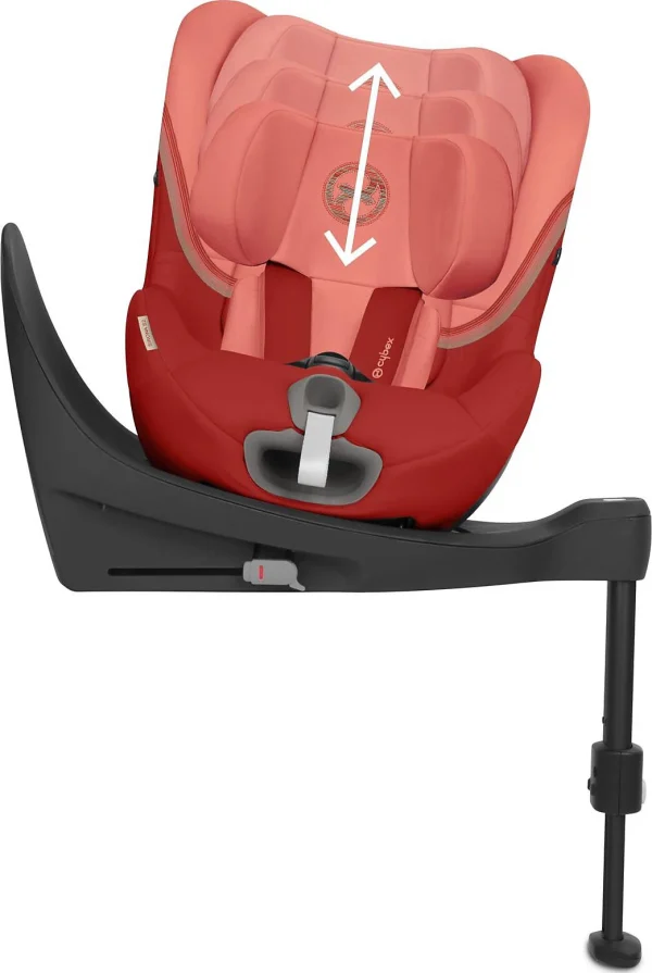 CYBEX Auto-Kindersitz SIRONA S2 I-Size, Hibiscus Red 7