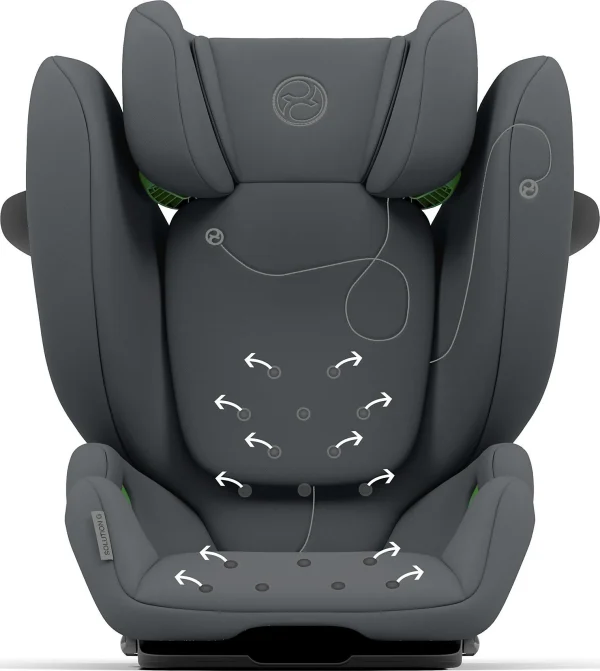 CYBEX Auto-Kindersitz SOLUTION G I-Fix, Monument Grey 6