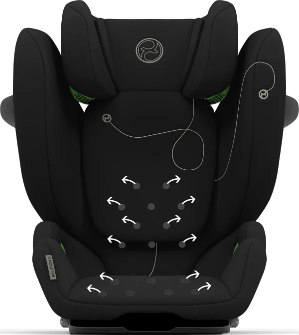 CYBEX Auto-Kindersitz SOLUTION G I-Fix, Moon Black 6