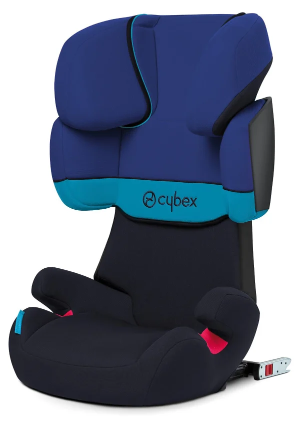 CYBEX Auto-Kindersitz Solution X-Fix, Silver-Line, Blue Moon 1