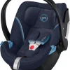 CYBEX Babyschale Aton 5, Gold-Line, Navy Blue 5