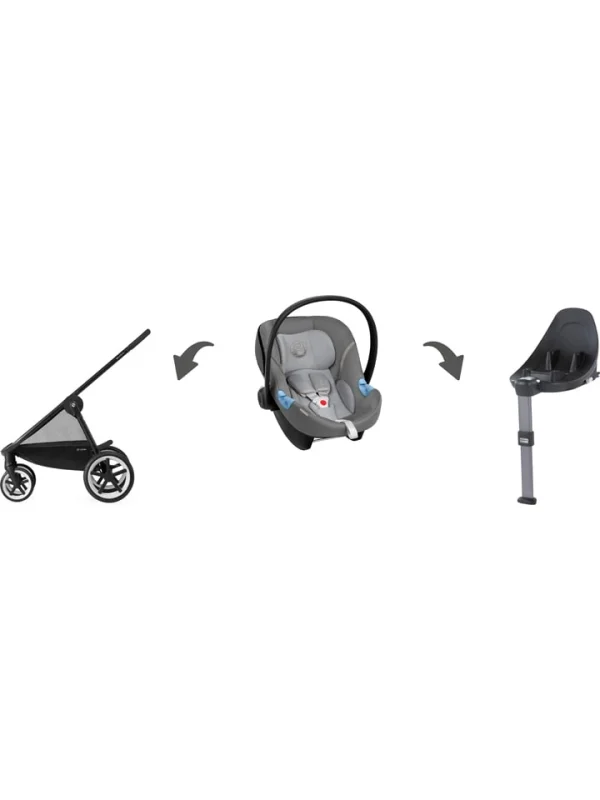 CYBEX Babyschale “Aton M” In Pink – Gruppe 0+ 6