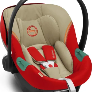 CYBEX Babyschale Aton S2 I-Size, Autumn Gold | Burnt Red 11