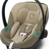 CYBEX Babyschale Aton S2 I-Size, Classic Beige | Mid Beige 5