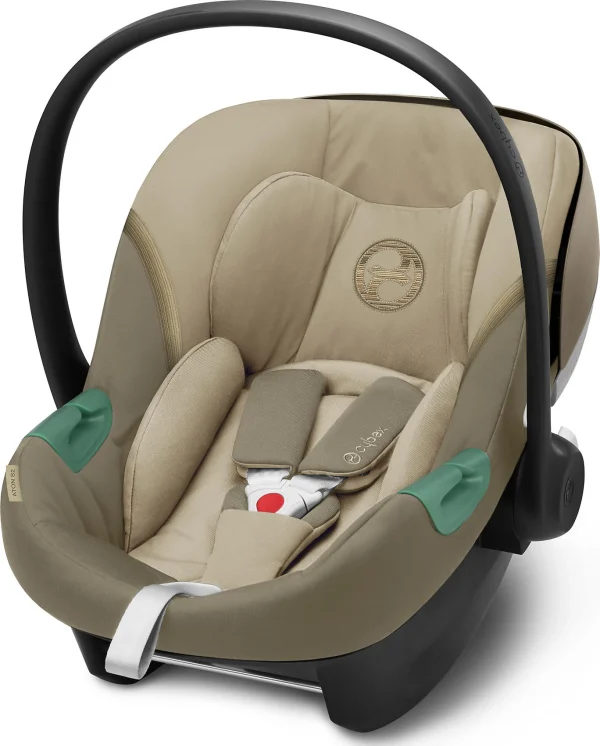 CYBEX Babyschale Aton S2 I-Size, Classic Beige | Mid Beige 1