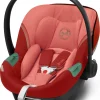 CYBEX Babyschale ATON S2 I-Size, Hibiscus Red 17