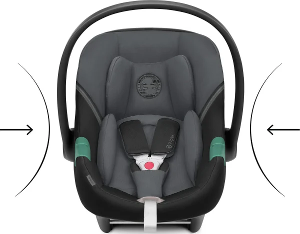 CYBEX Babyschale ATON S2 I-Size, Monument Grey 3