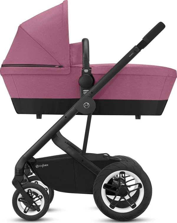 CYBEX Kombi Kinderwagen TALOS S, 2in1, Magnolia Pink/ Purple 5