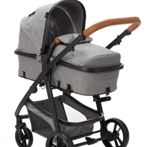 Fillikid Kombi Kinderwagen Panther, 3 In 1, Hellgrau Melange 14