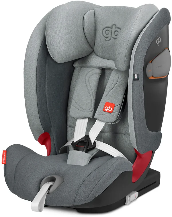 Gb GOLD Auto-Kindersitz Everna-Fix, London Grey 1