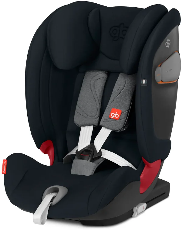 Gb GOLD Auto-Kindersitz Everna-Fix, Velvet Black 1