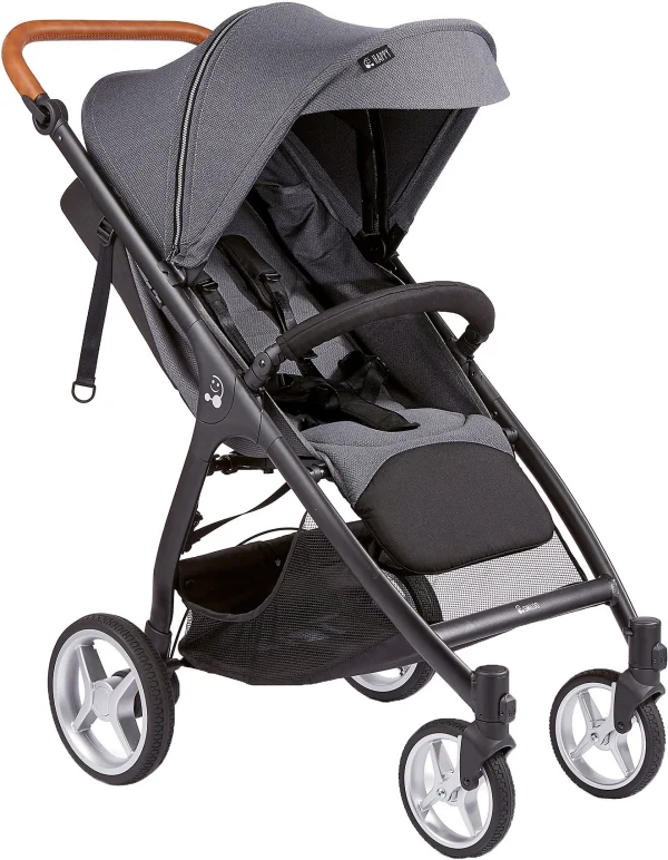 GESSLEIN Buggy SMILOO HAPPY+, Black/cognac, Steel Grey 1