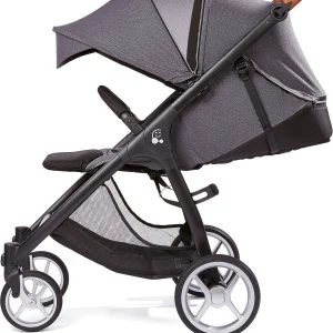 GESSLEIN Buggy SMILOO HAPPY+, Black/cognac, Steel Grey 28