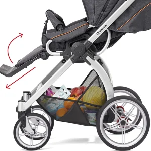 GESSLEIN Kombi Kinderwagen FX4 Soft+ Classic Elox/tabak/C4 166166 24