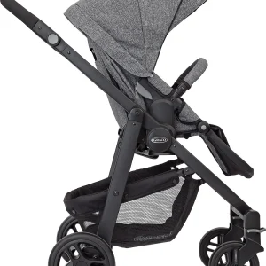 Graco Kombi Kinderwagen Evo Trio Inkl. Babyschale SnugEssentials I-Size, Suits Me 22