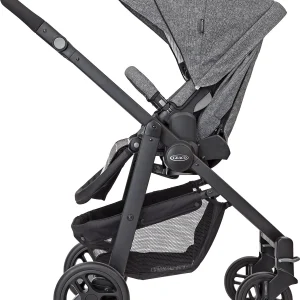 Graco Kombi Kinderwagen Evo Trio Inkl. Babyschale SnugEssentials I-Size, Suits Me 26