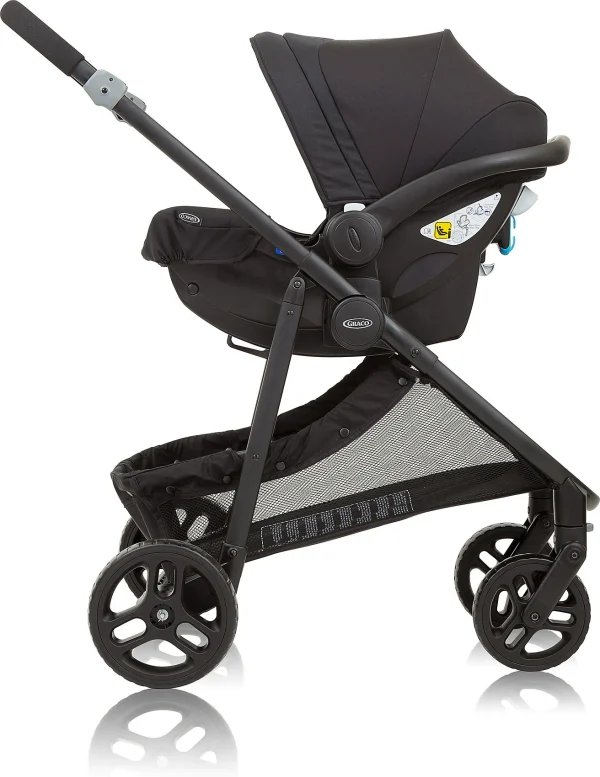 Graco Transform 2-in1 Kinderwagen Und Buggy, Schwarz 10