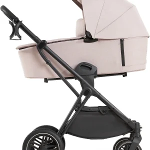 HAUCK 2in1 Kombi Kinderwagen Vision X Set Black, Melange Beige 24