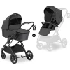 HAUCK 2in1 Kombi Kinderwagen Vision X Set Black, Melange Black 29