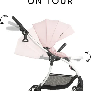 HAUCK Buggy Colibri, Melange Rose 14