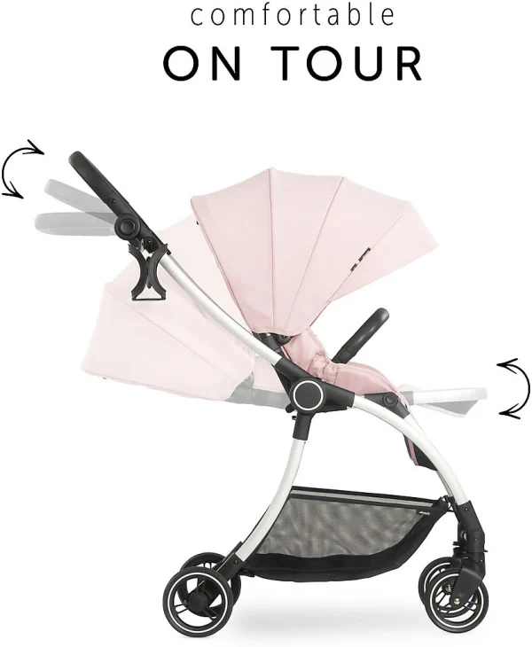 HAUCK Buggy Colibri, Melange Rose 3