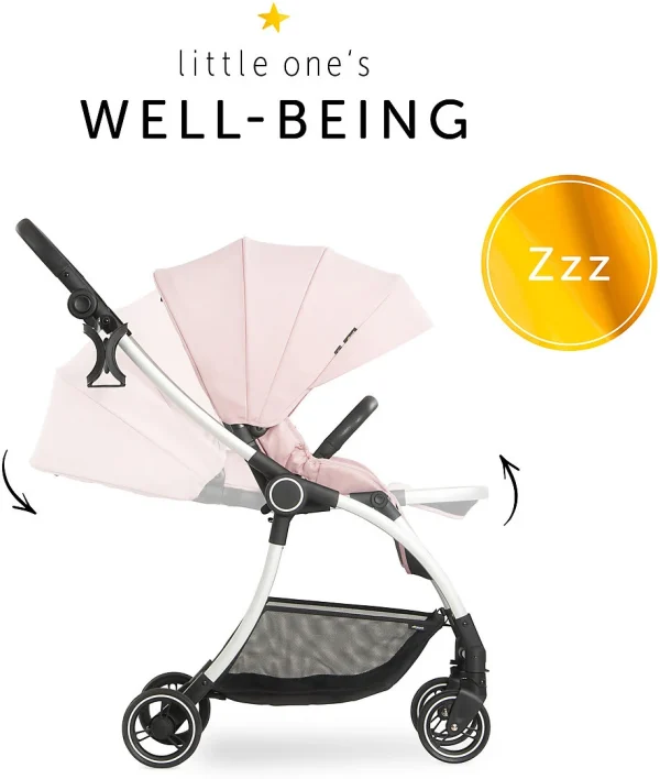 HAUCK Buggy Colibri, Melange Rose 5