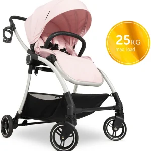 HAUCK Buggy Colibri, Melange Rose 24