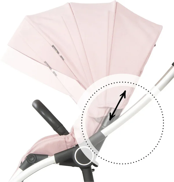 HAUCK Buggy Colibri, Melange Rose 11