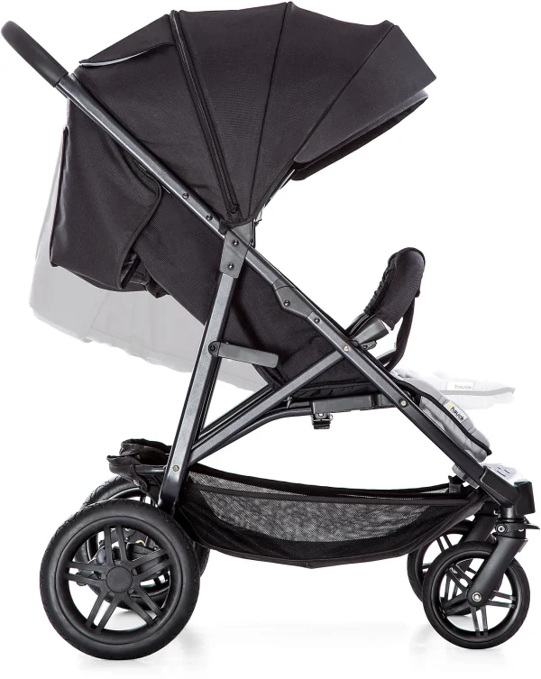 HAUCK Geschwisterwagen Rapid 3R Duo, Silver/Charcoal 6