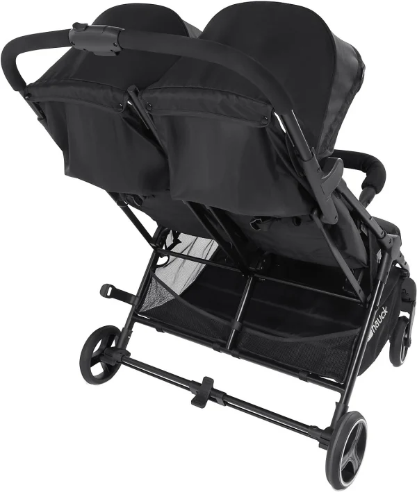 HAUCK Geschwisterwagen Swift X Duo, Black 4