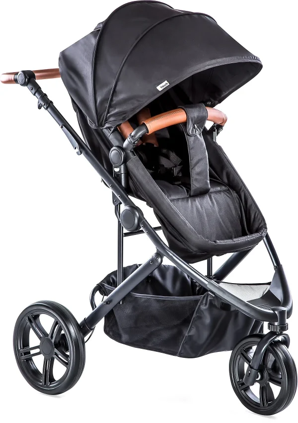 HAUCK Kombi Kinderwagen Pacific 3 Shop N Drive, Caviar 10